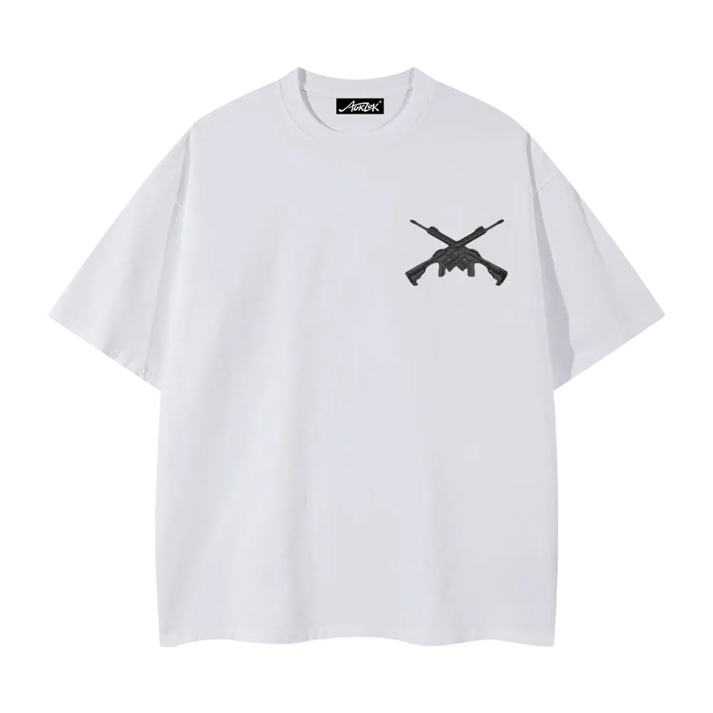 High Street Elk With Gun T-Shirt