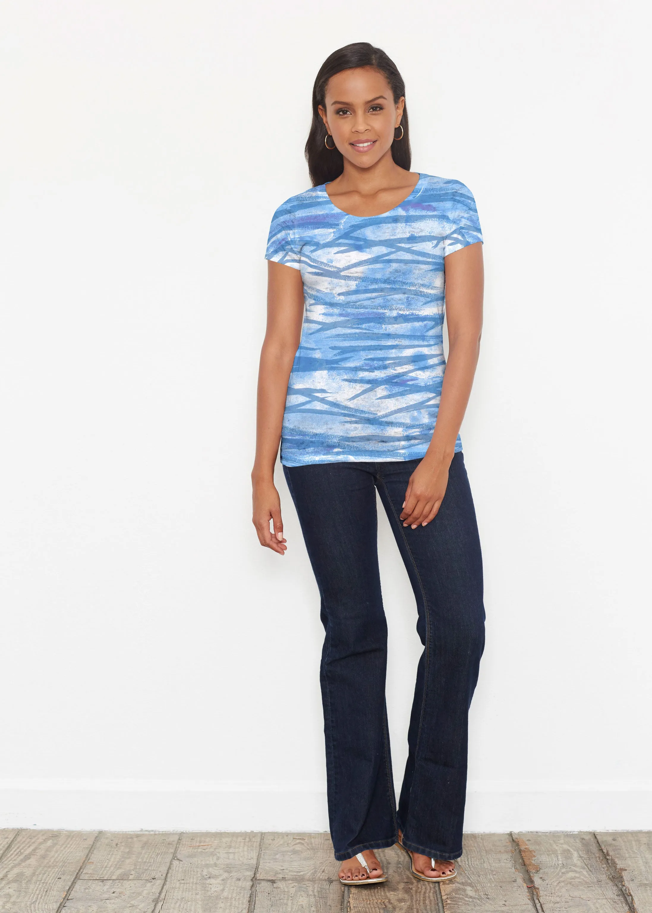 High Tide (8071) ~ Short Sleeve Scoop Shirt