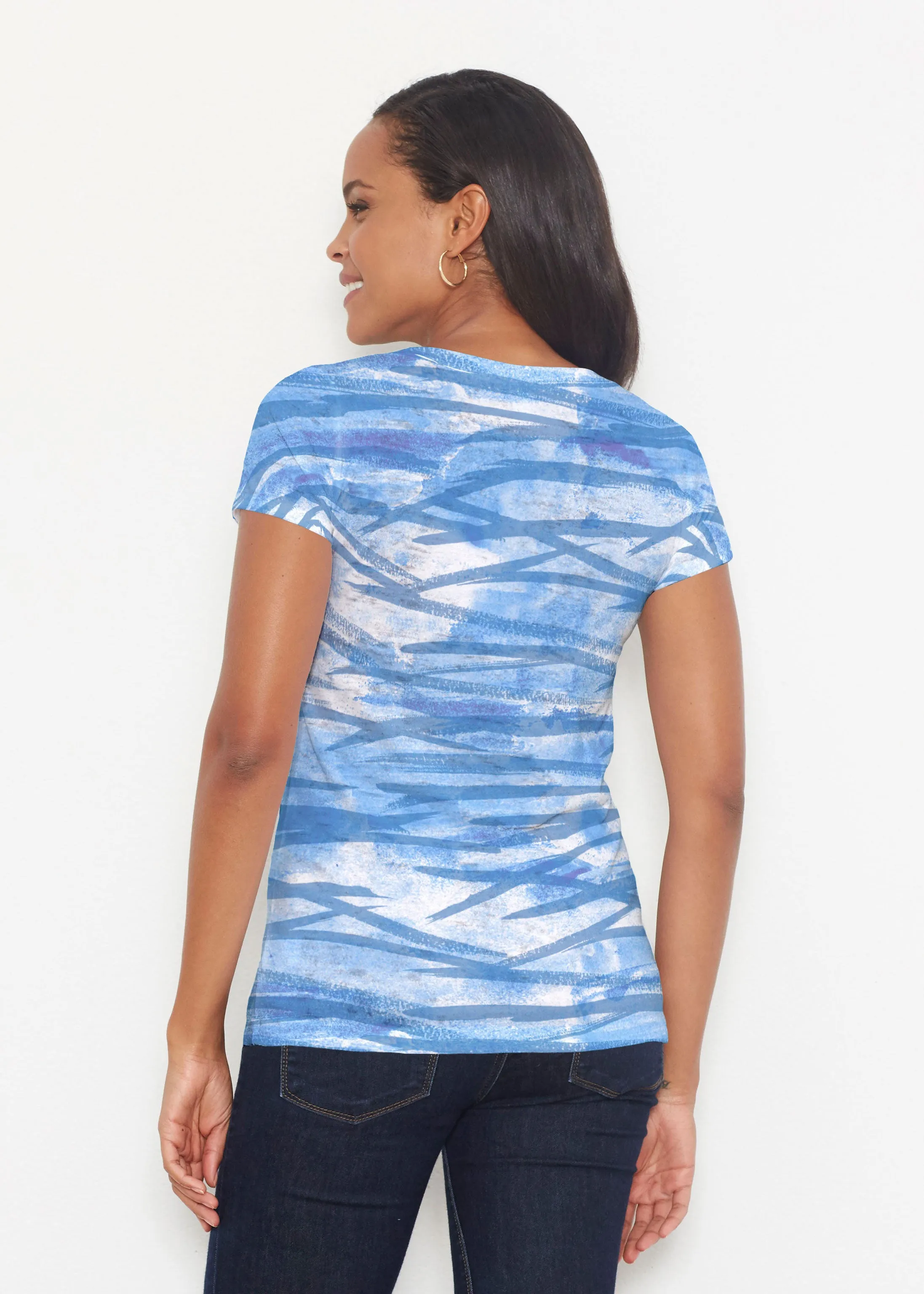 High Tide (8071) ~ Short Sleeve Scoop Shirt