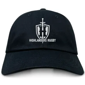 Highlanders Rugby NC Adult Low-Profile Cotton Twill Dad Cap