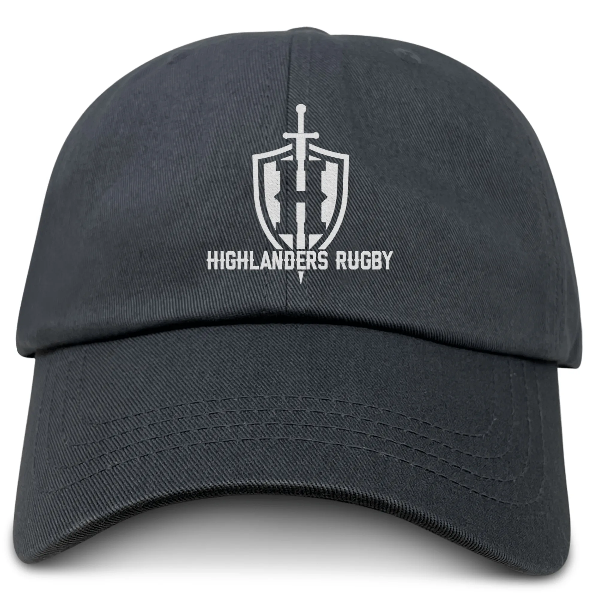 Highlanders Rugby NC Adult Low-Profile Cotton Twill Dad Cap