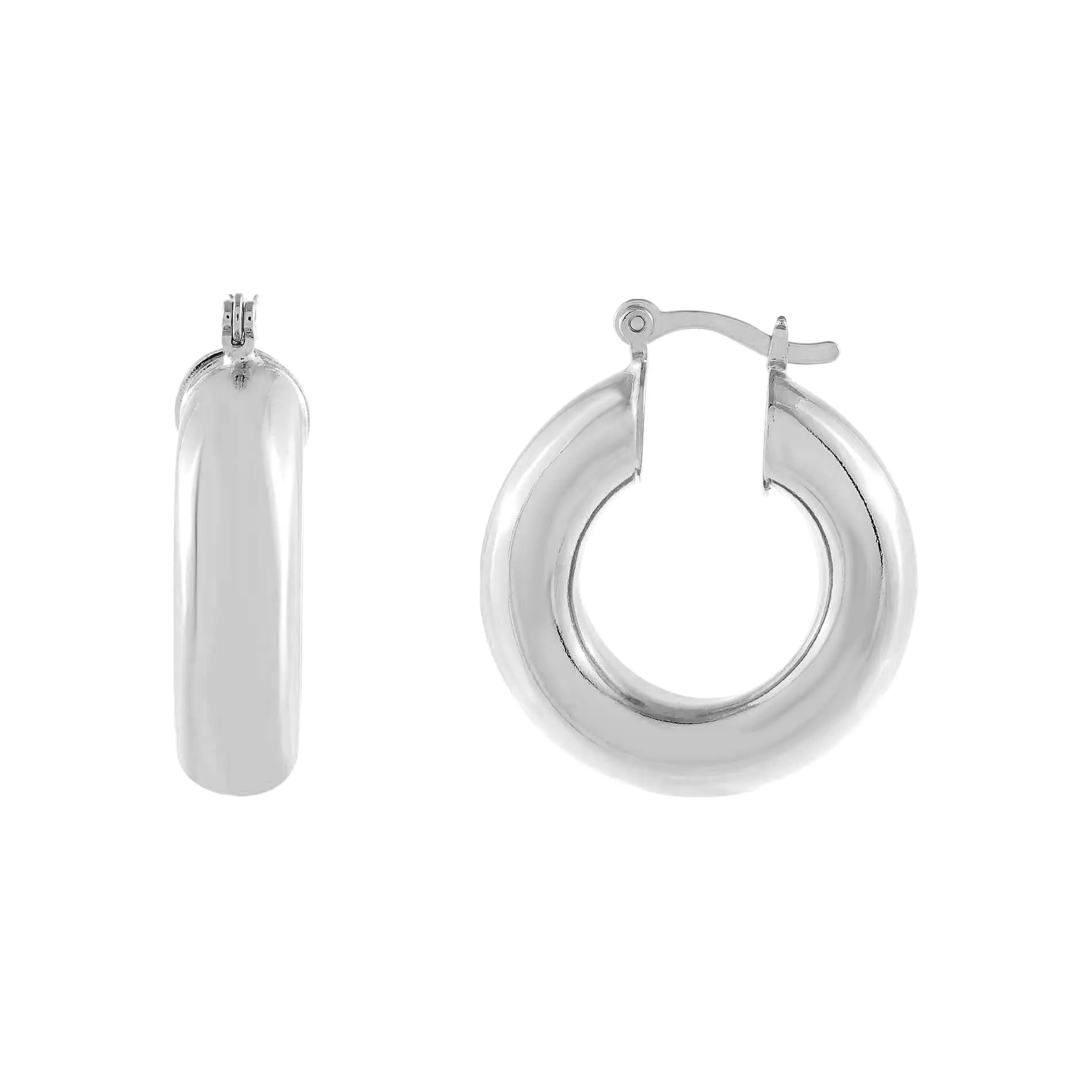 Hollow Thick Hoop Earring