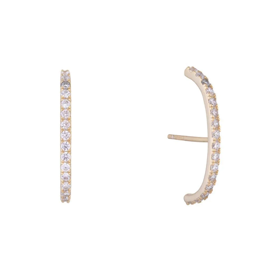 Hook Stud Earring