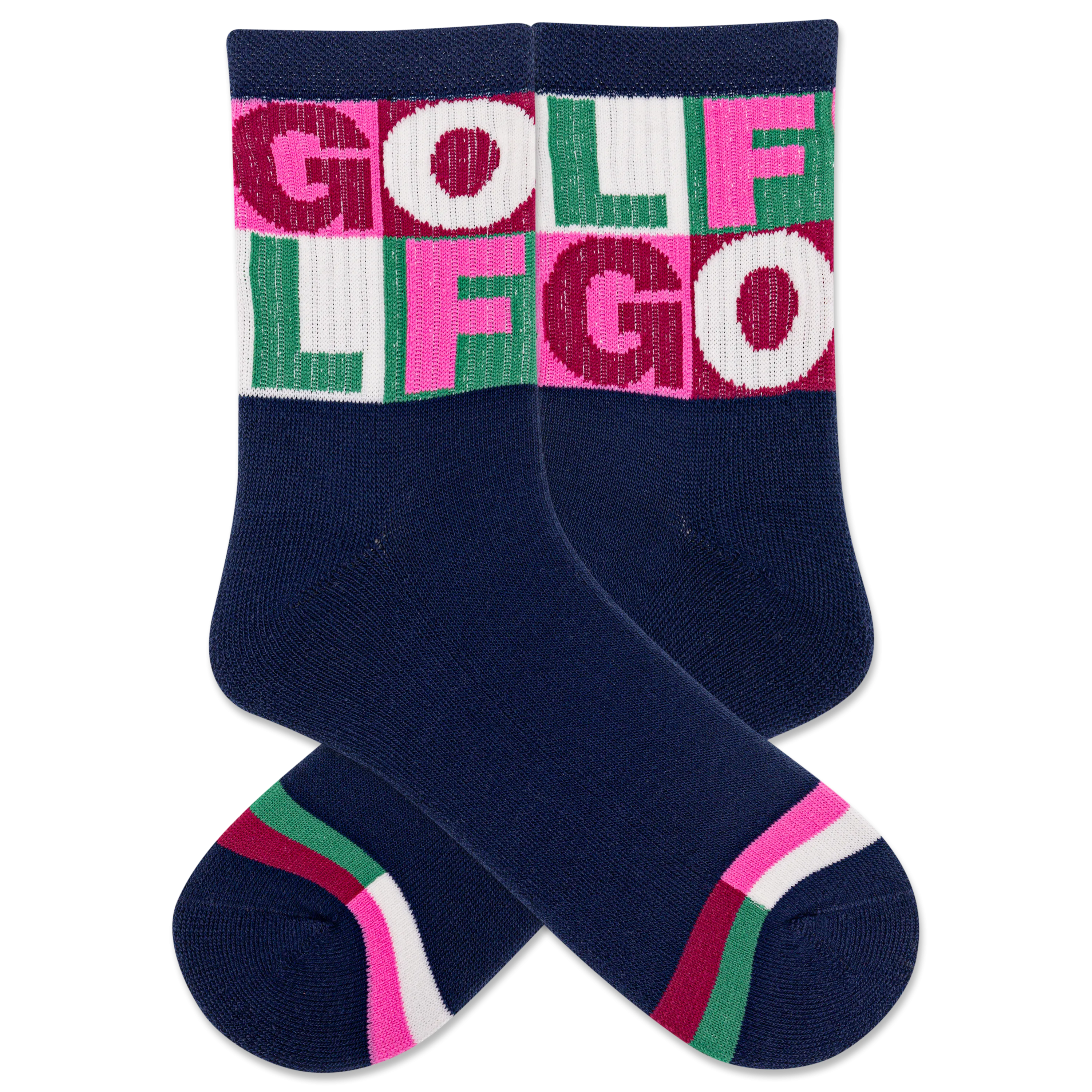 HOTSOX Women's G.O.L.F. Active Crew Sock