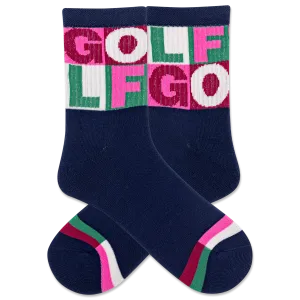 HOTSOX Women's G.O.L.F. Active Crew Sock