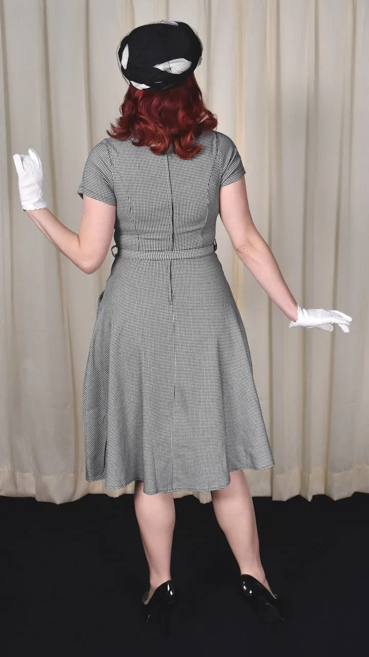Houndstooth Swing Dress