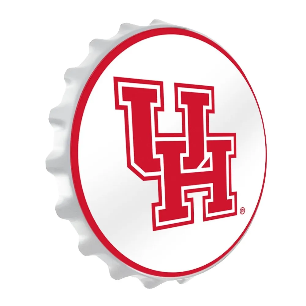 Houston Cougars: Bottle Cap Wall Sign
