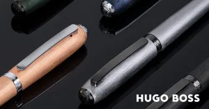HUGO BOSS HSY2434T-Ballpoint pen Contour Brushed Green