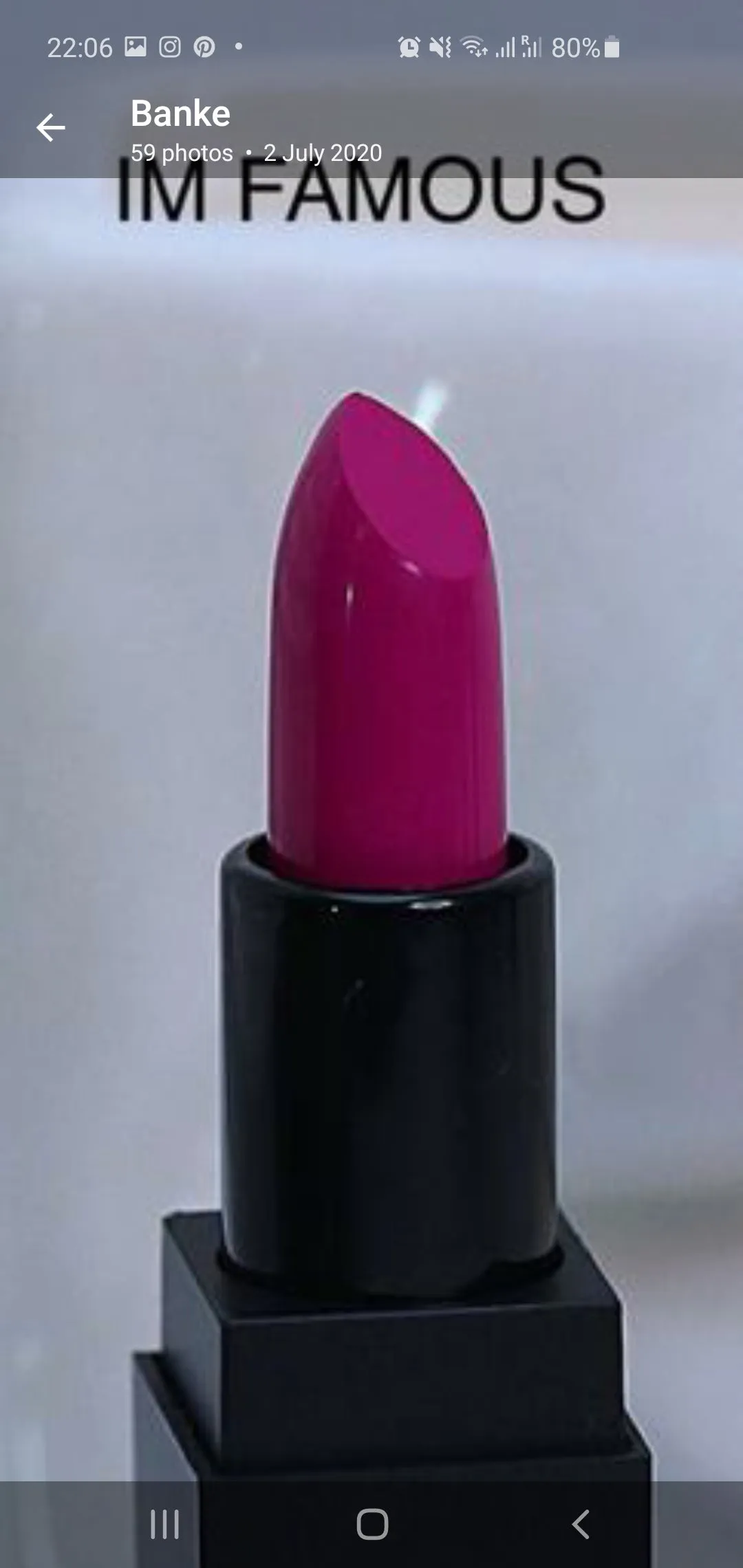 IM-Famous Matte Lipstick