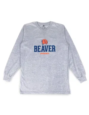 Jackhammer Jacksfield Beaver Alibe Rami QB LS Tee Grey