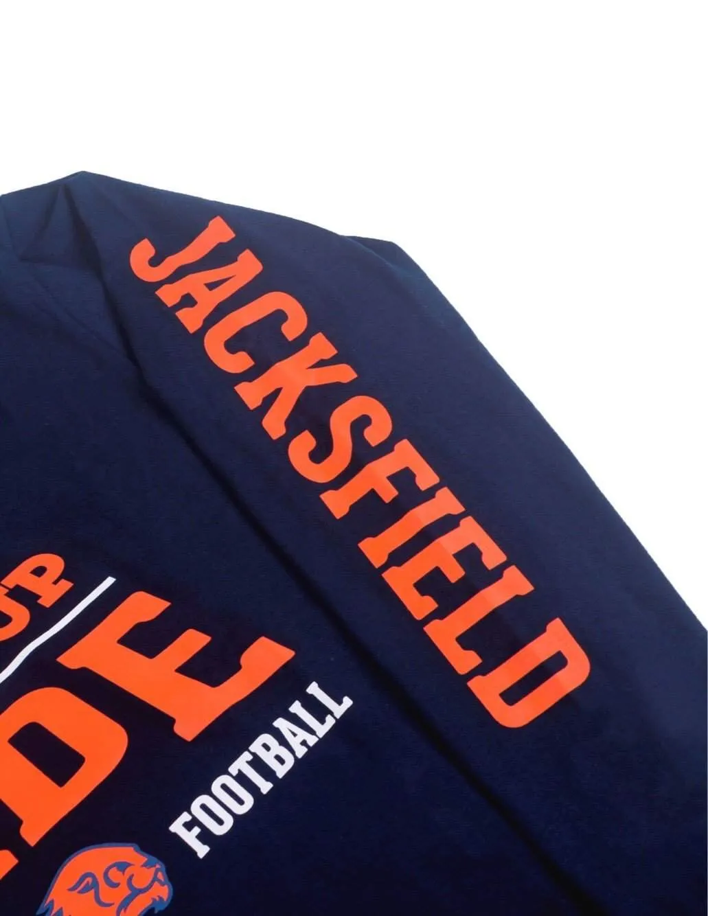Jackhammer Jacksfield Beaver Hometown LS Tee Navy