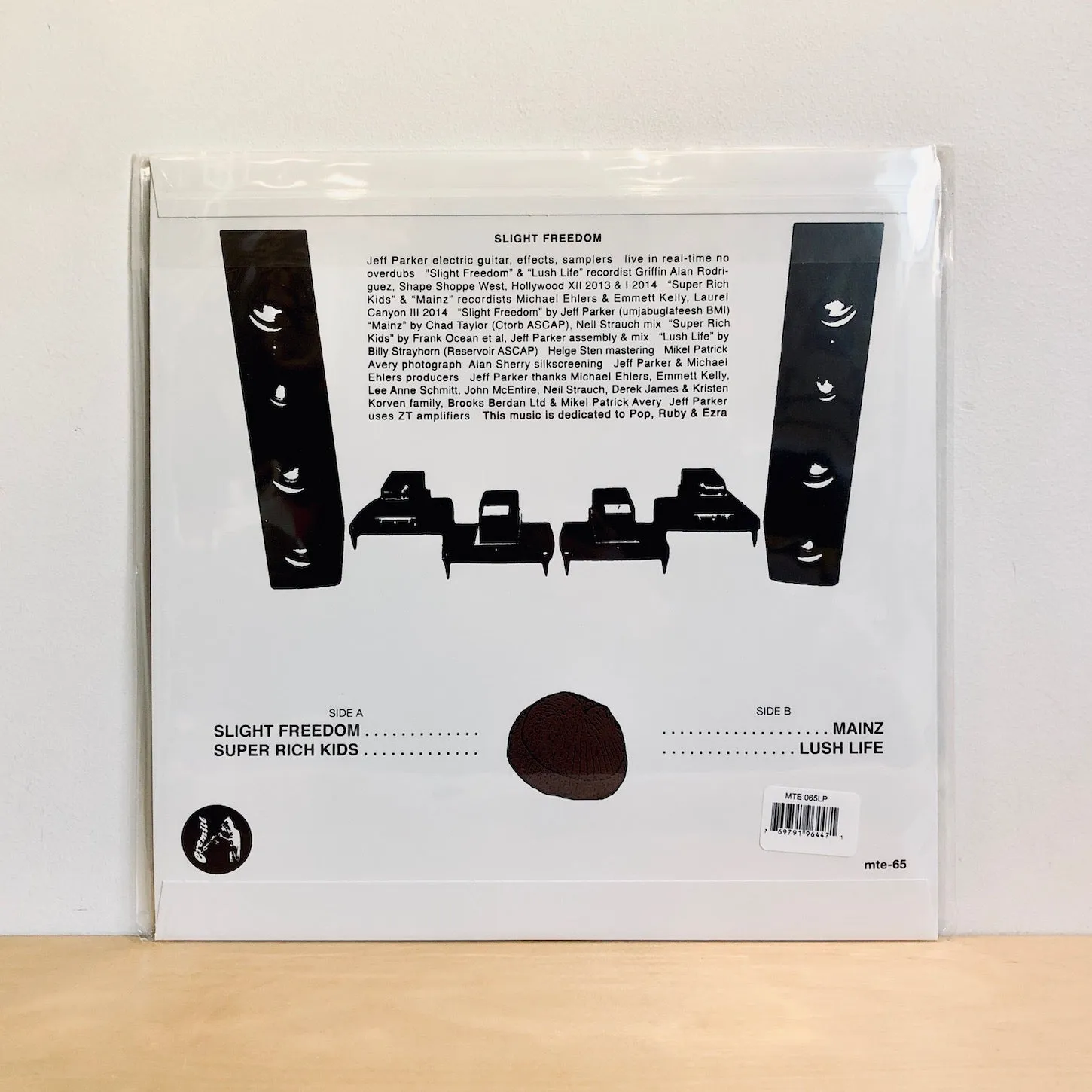 Jeff Parker - Slight Freedom. LP [USA IMPORT]