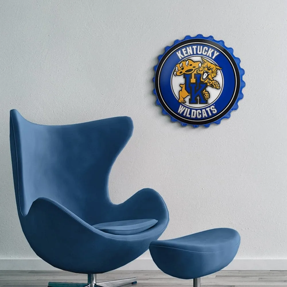 Kentucky Wildcats: Mascot - Bottle Cap Wall Sign