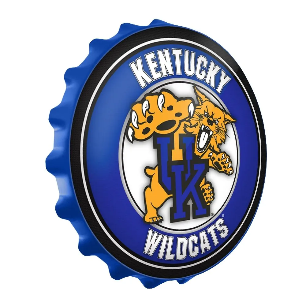 Kentucky Wildcats: Mascot - Bottle Cap Wall Sign