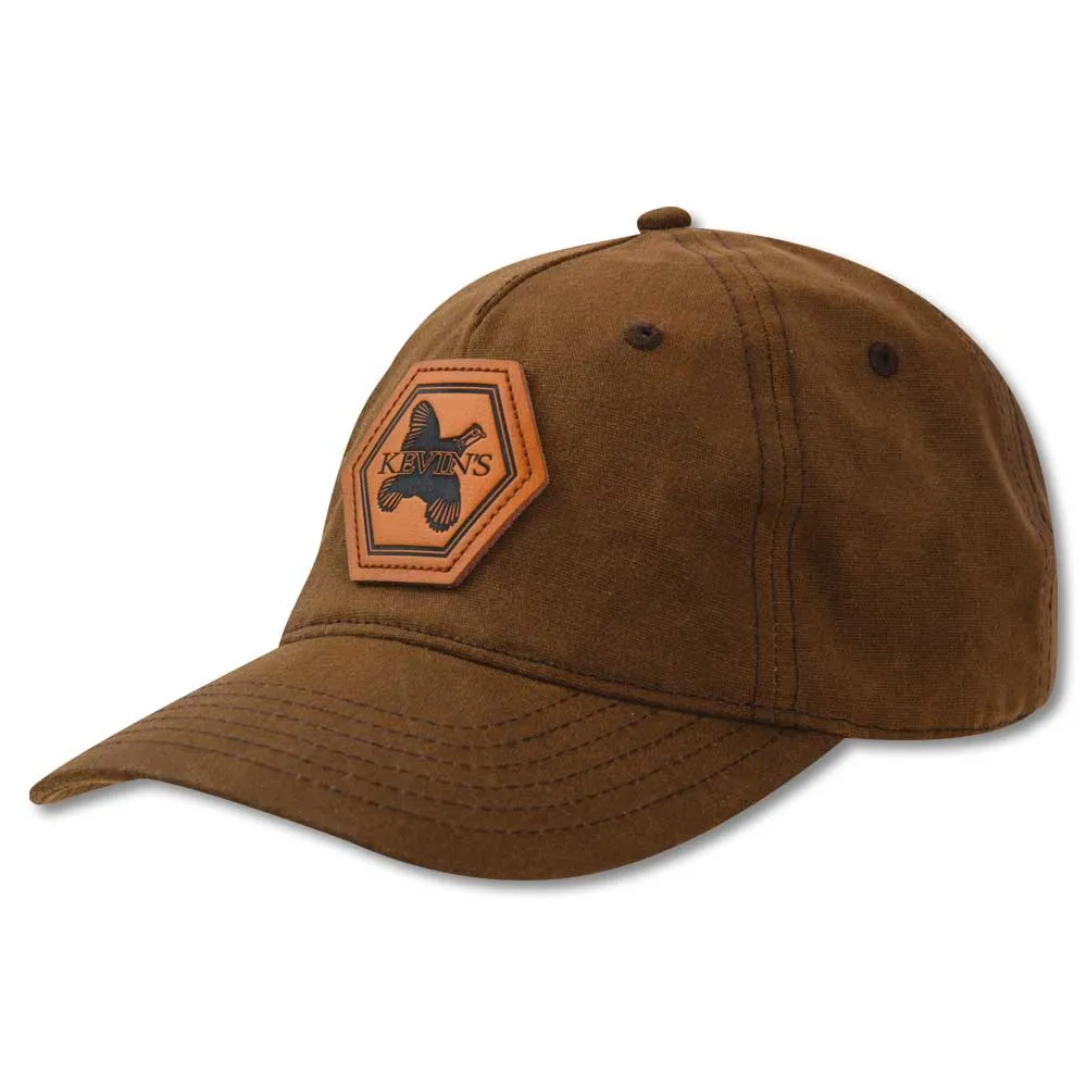 Kevin's Leather Quail Patch Waxed Cotton Cap
