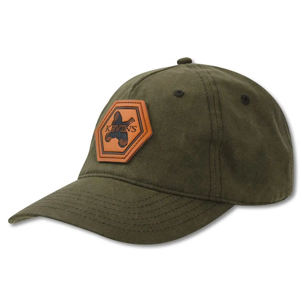Kevin's Leather Quail Patch Waxed Cotton Cap