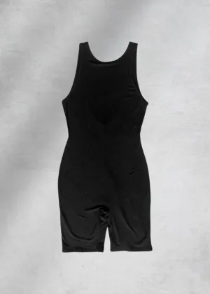 Keylie Short Jumpsuit Onesie - Black