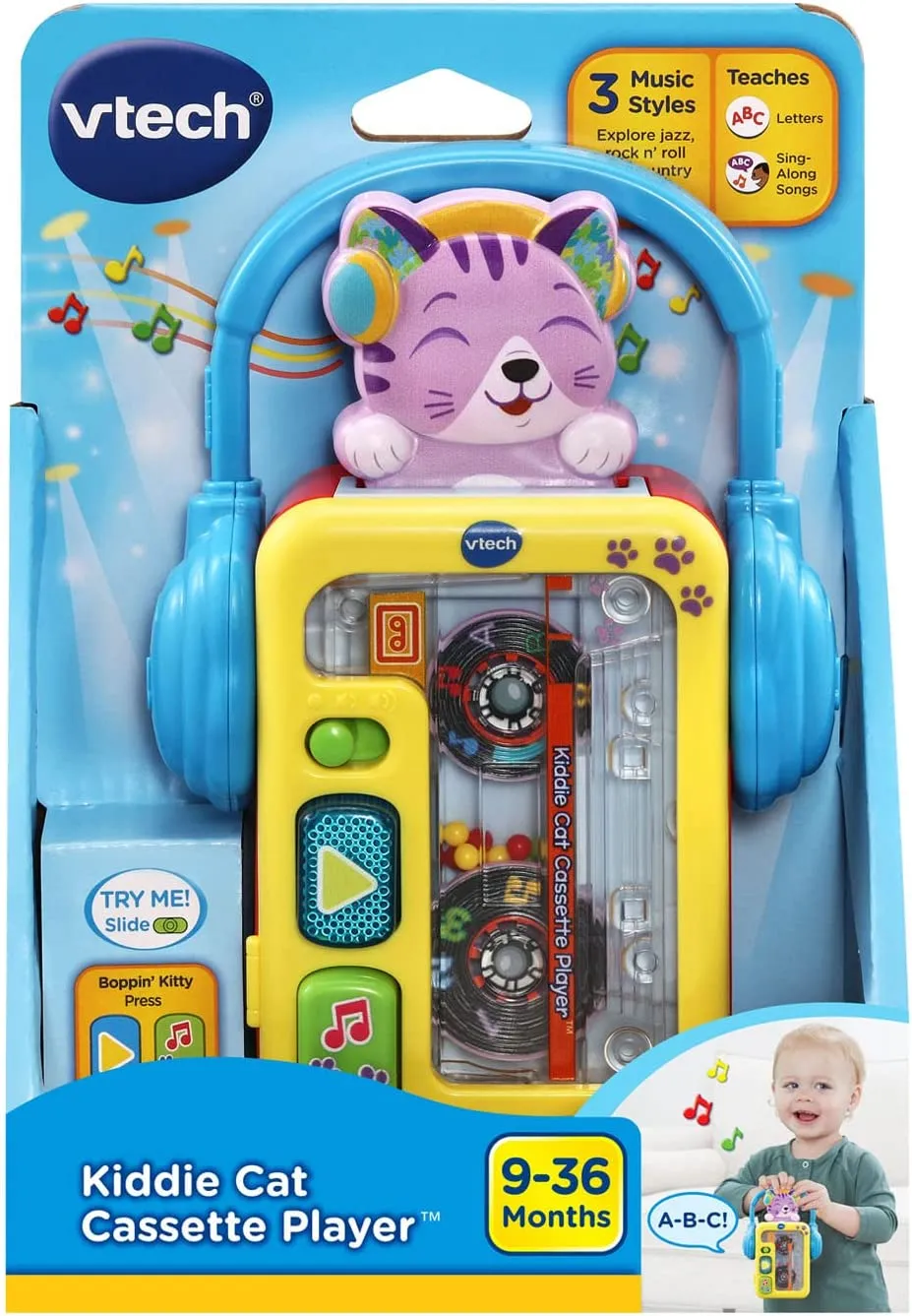 Kiddie Kat Cassette Player
