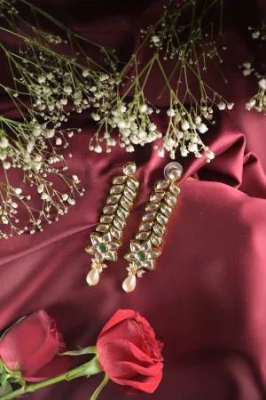 Kumud Kundan Dangler Earrings