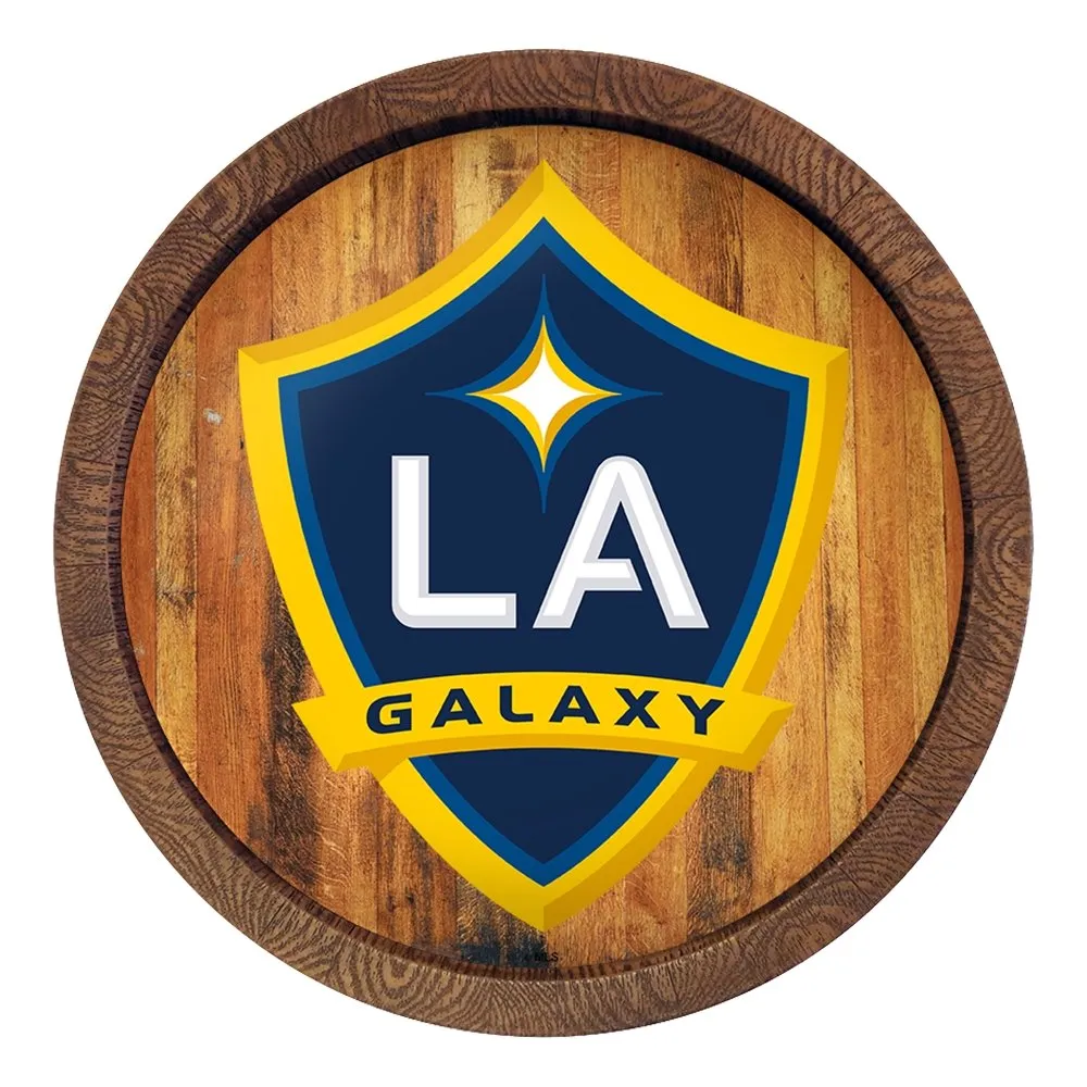 LA Galaxy: "Faux" Barrel Top Sign