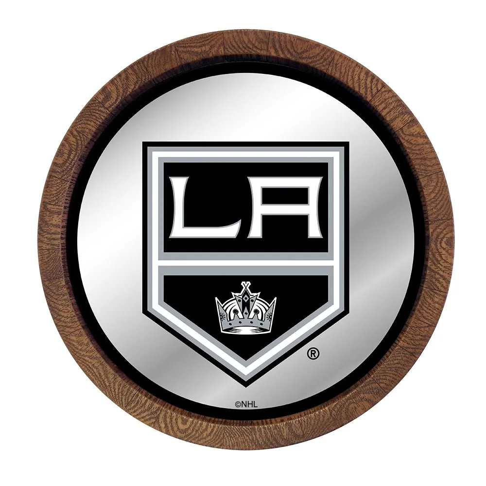 LA Kings: Mirrored Barrel Top Wall Sign