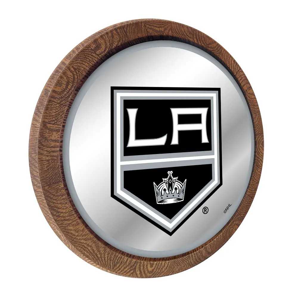 LA Kings: Mirrored Barrel Top Wall Sign