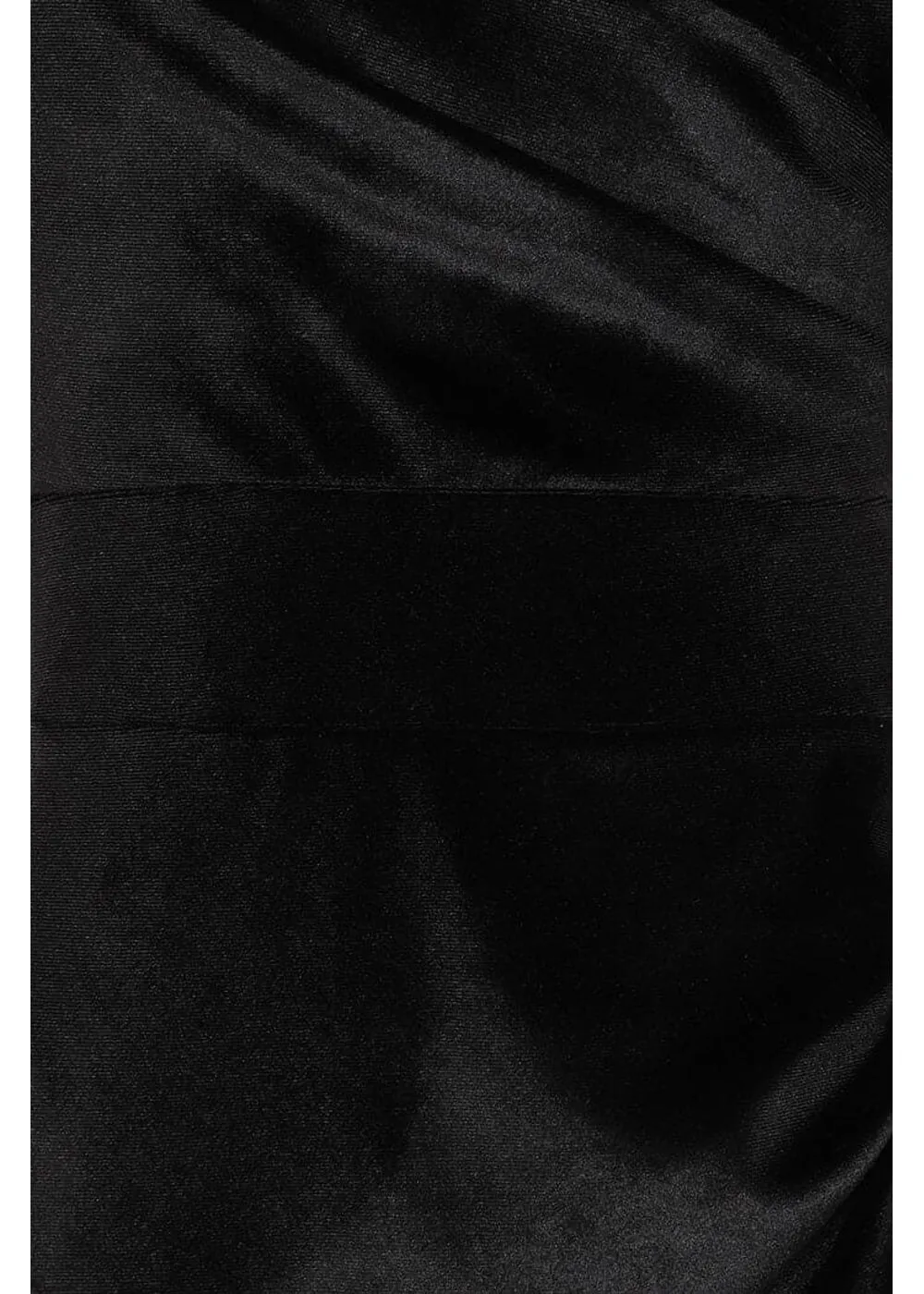 Lady V Lyra Velvet 50's Swing Jurk Zwart