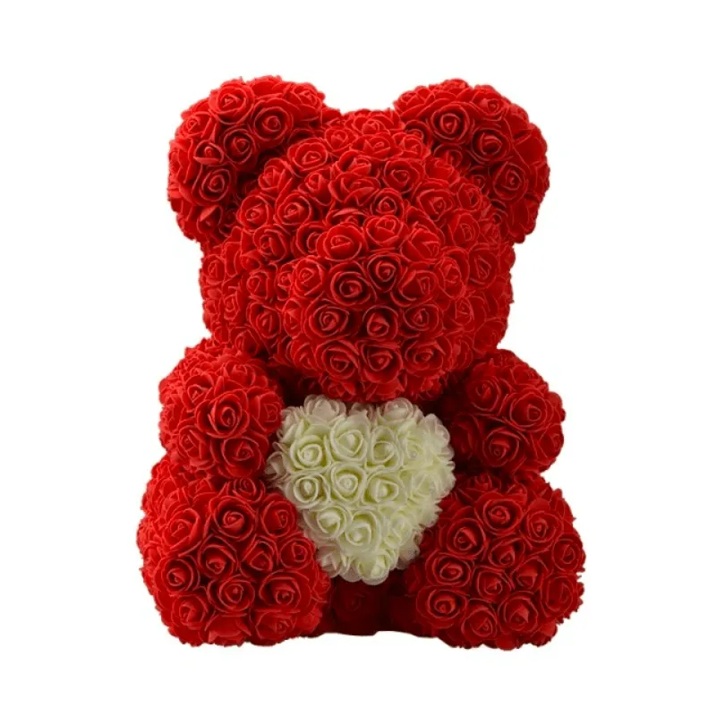 Large Rose Bear – A Unique And Elegant Gift