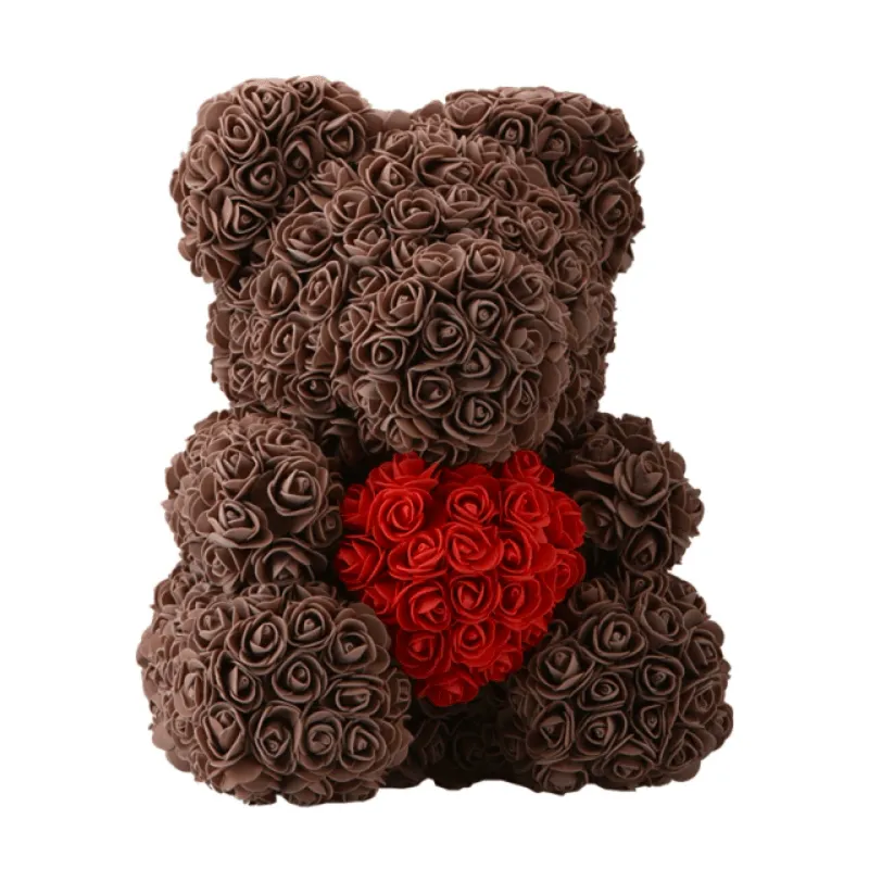 Large Rose Bear – A Unique And Elegant Gift