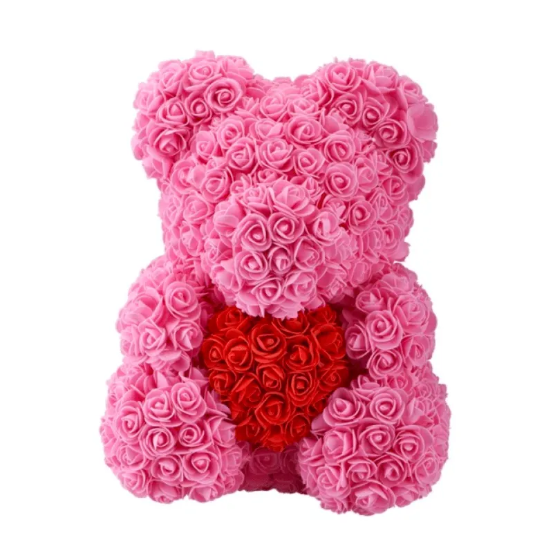 Large Rose Bear – A Unique And Elegant Gift