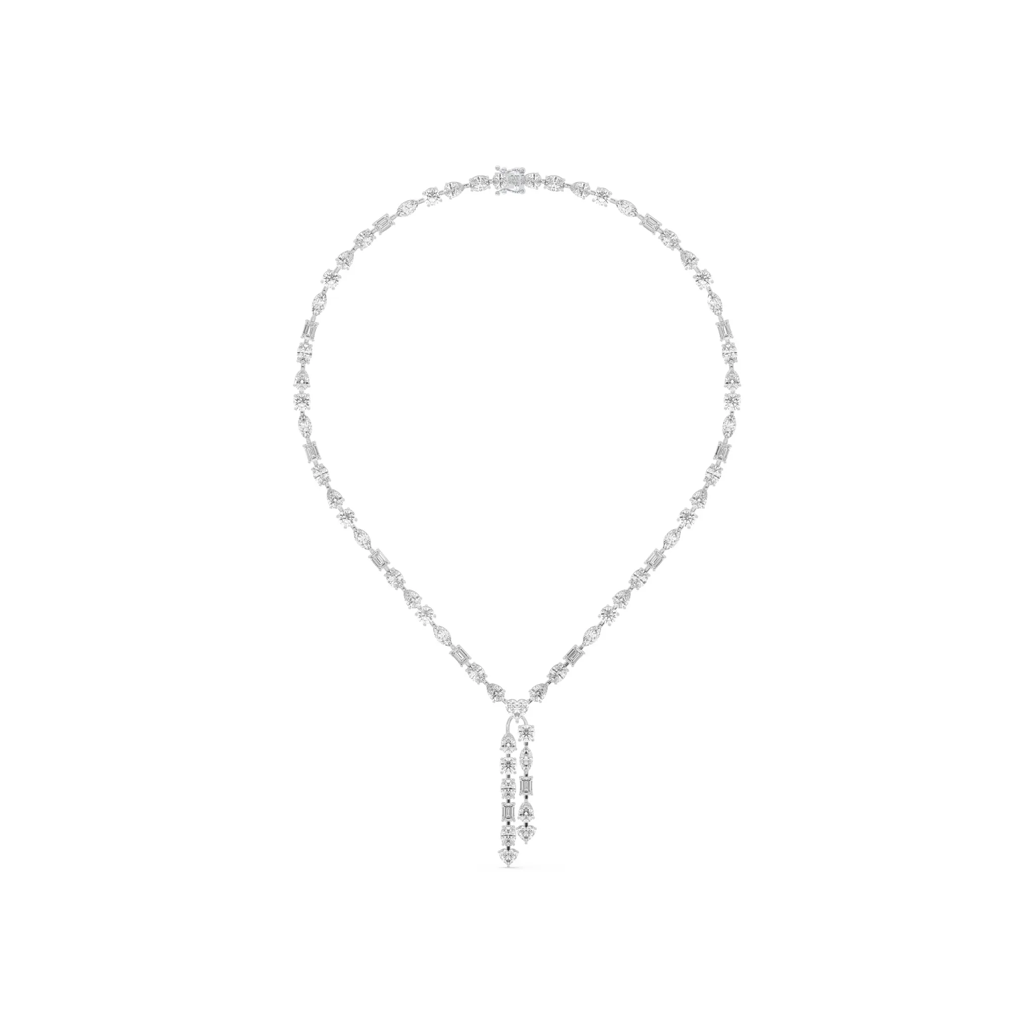 Lariat Necklace – Elegant Y-Shaped Drop