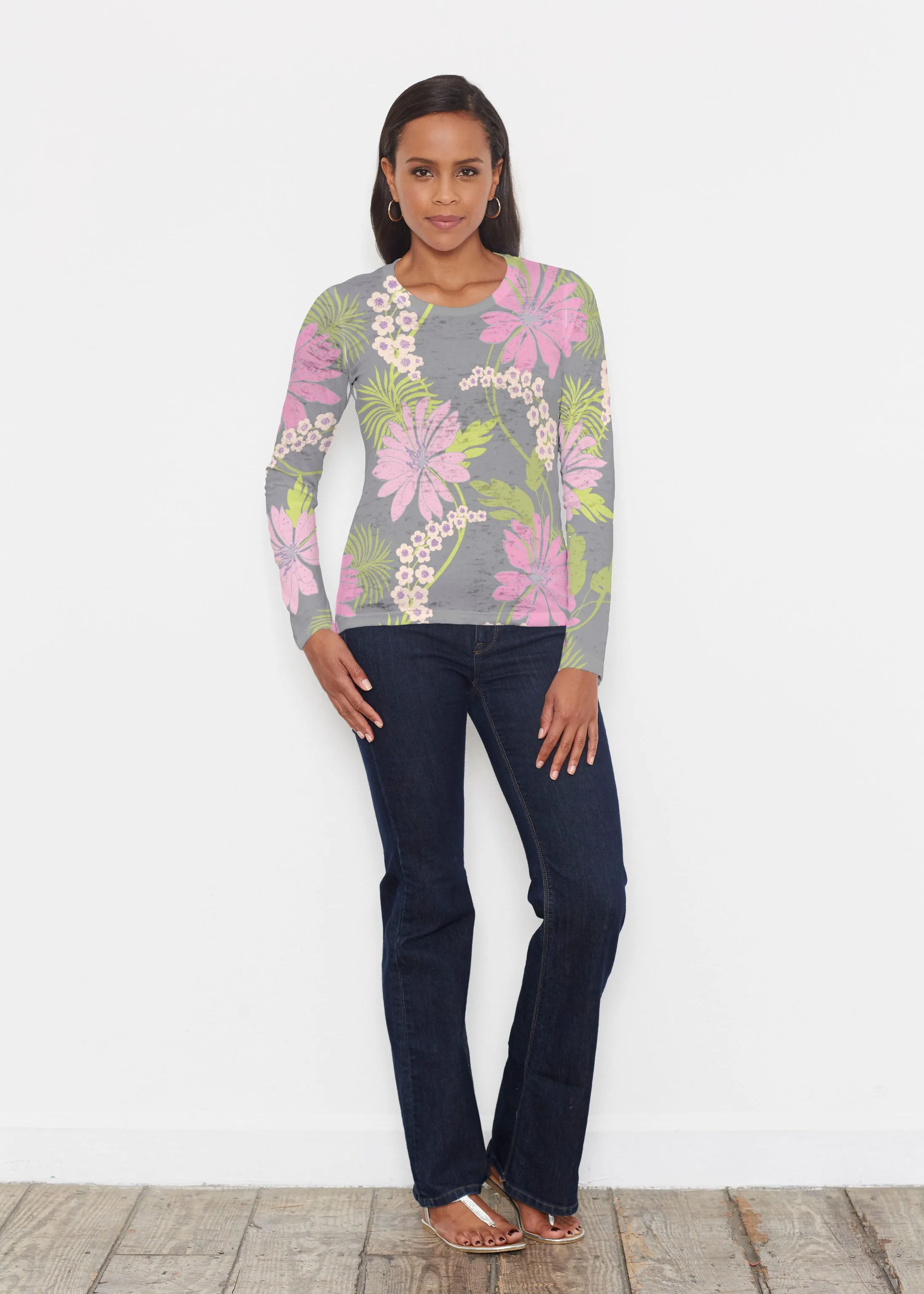 LeeLee (14304) ~ Signature Long Sleeve Crew Shirt