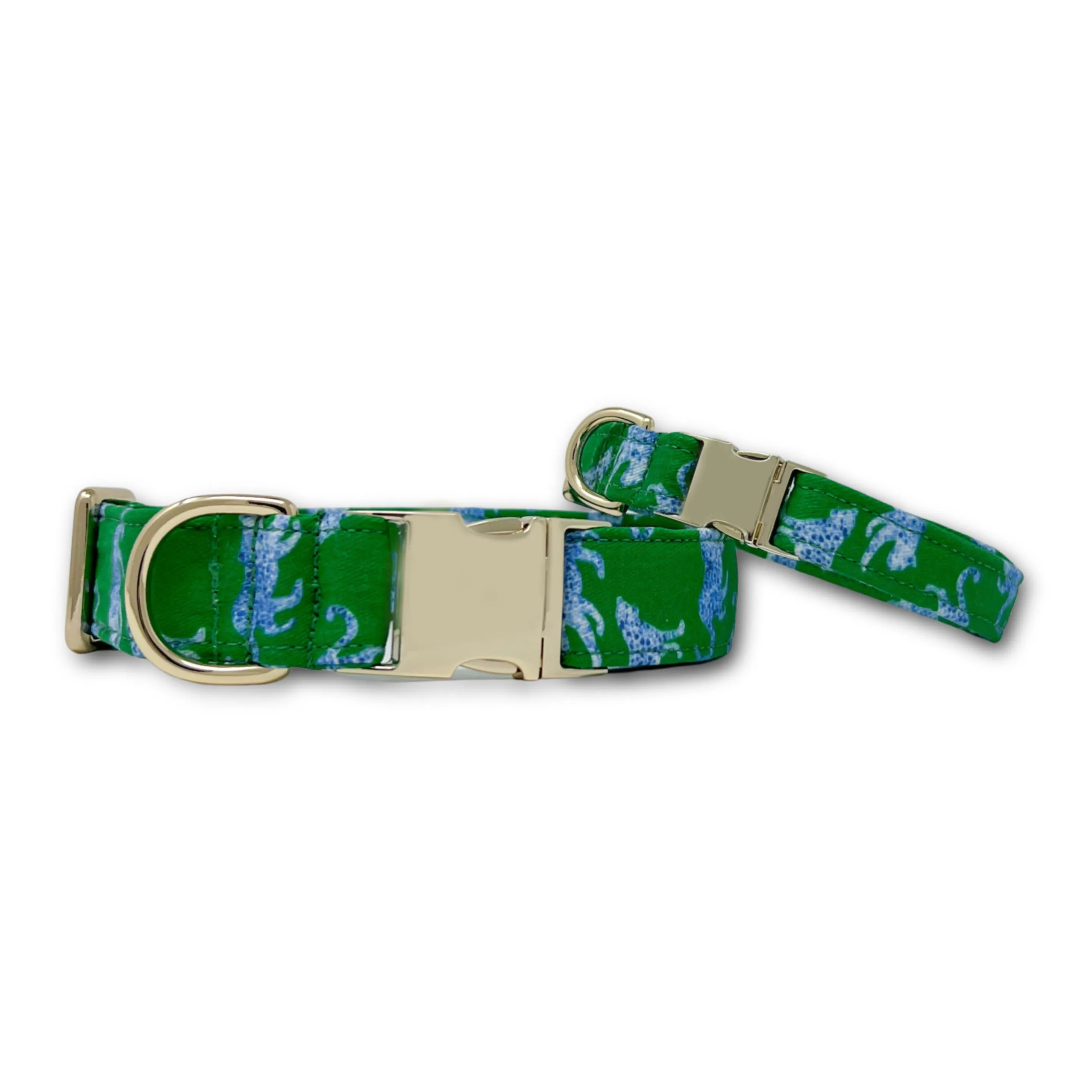 Leopard Parade Classic Dog Collar   Sailor Bow