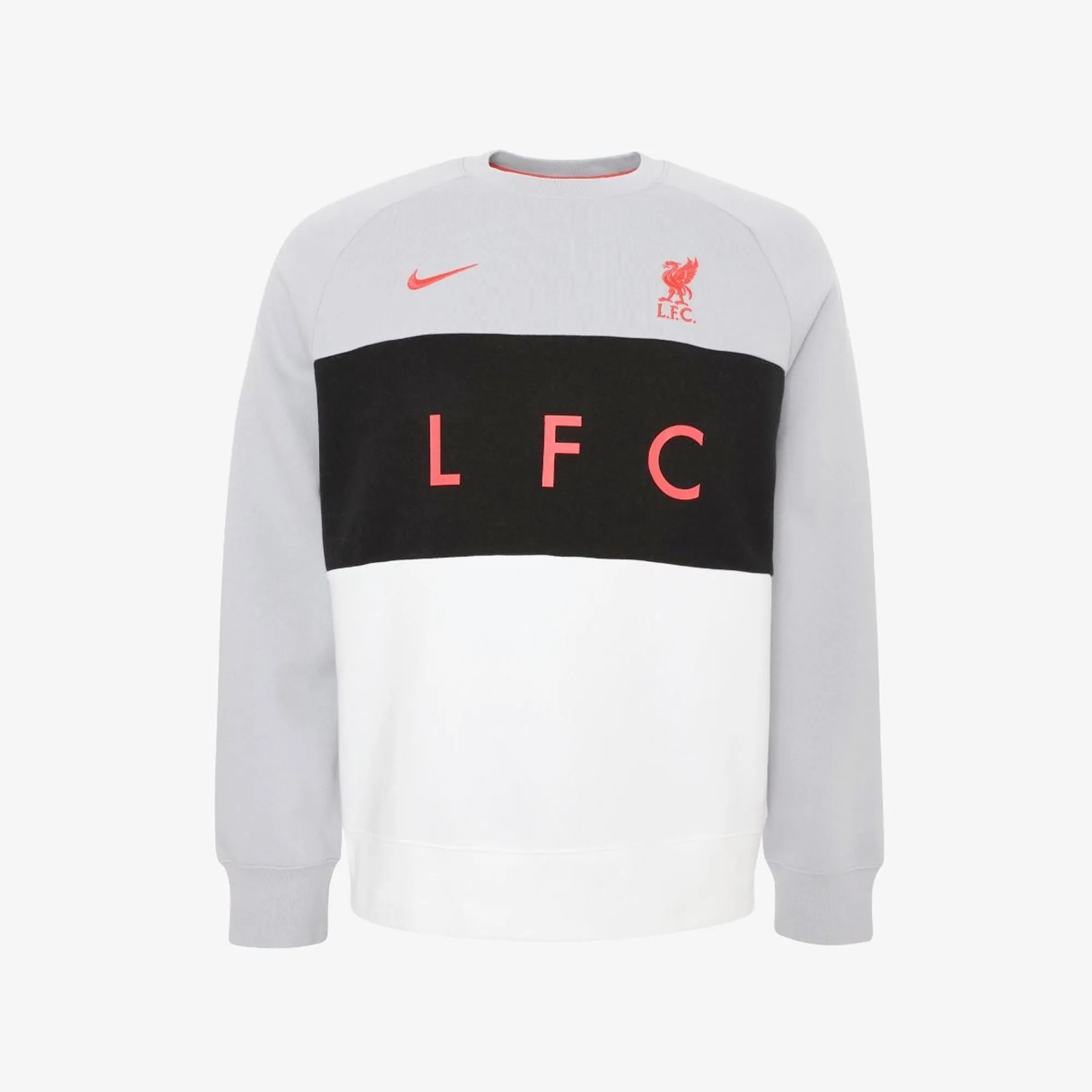 LFC Nike Air Max Mens Grey Fleece Crew