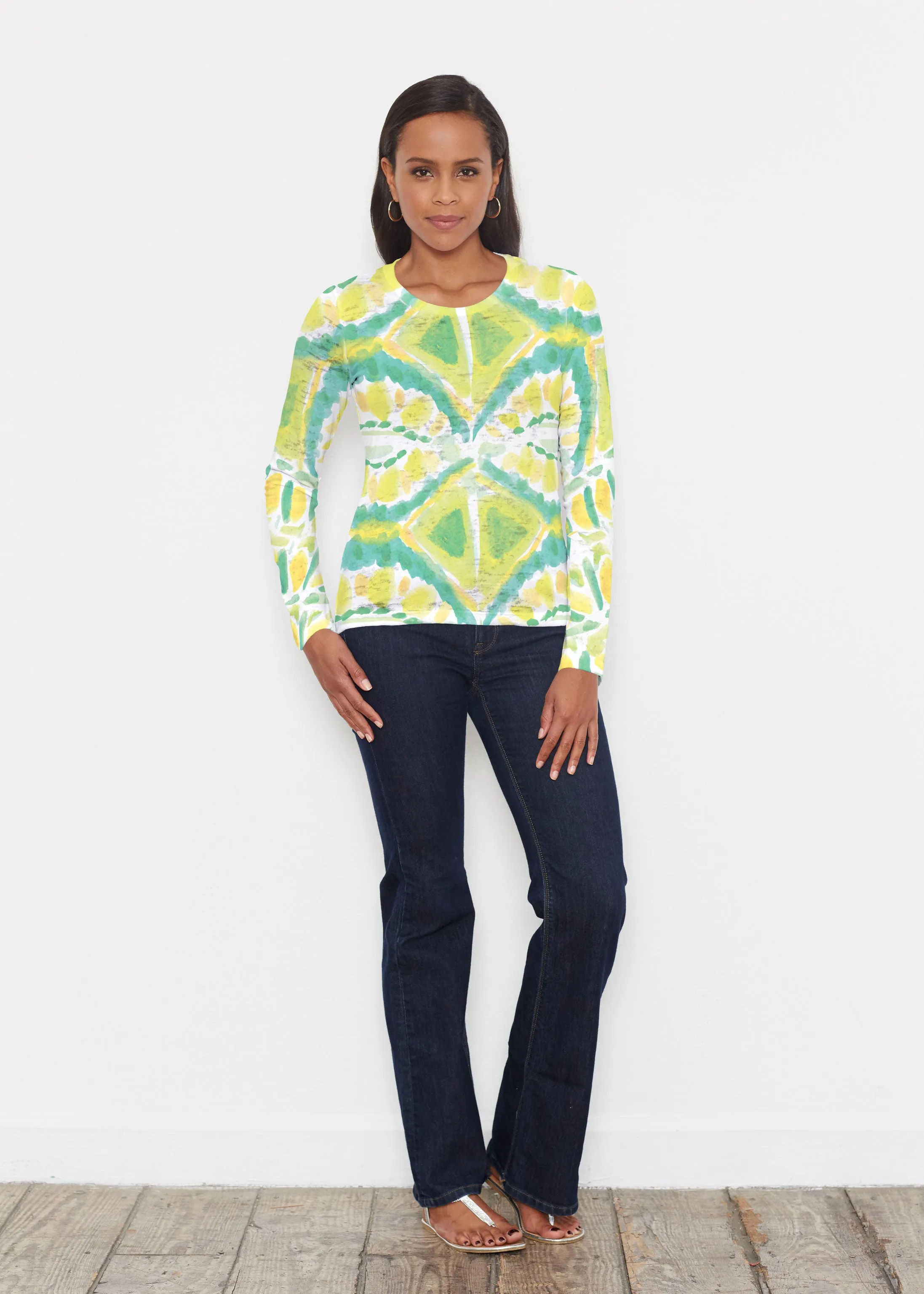 Limeade (17272) ~ Signature Long Sleeve Crew Shirt