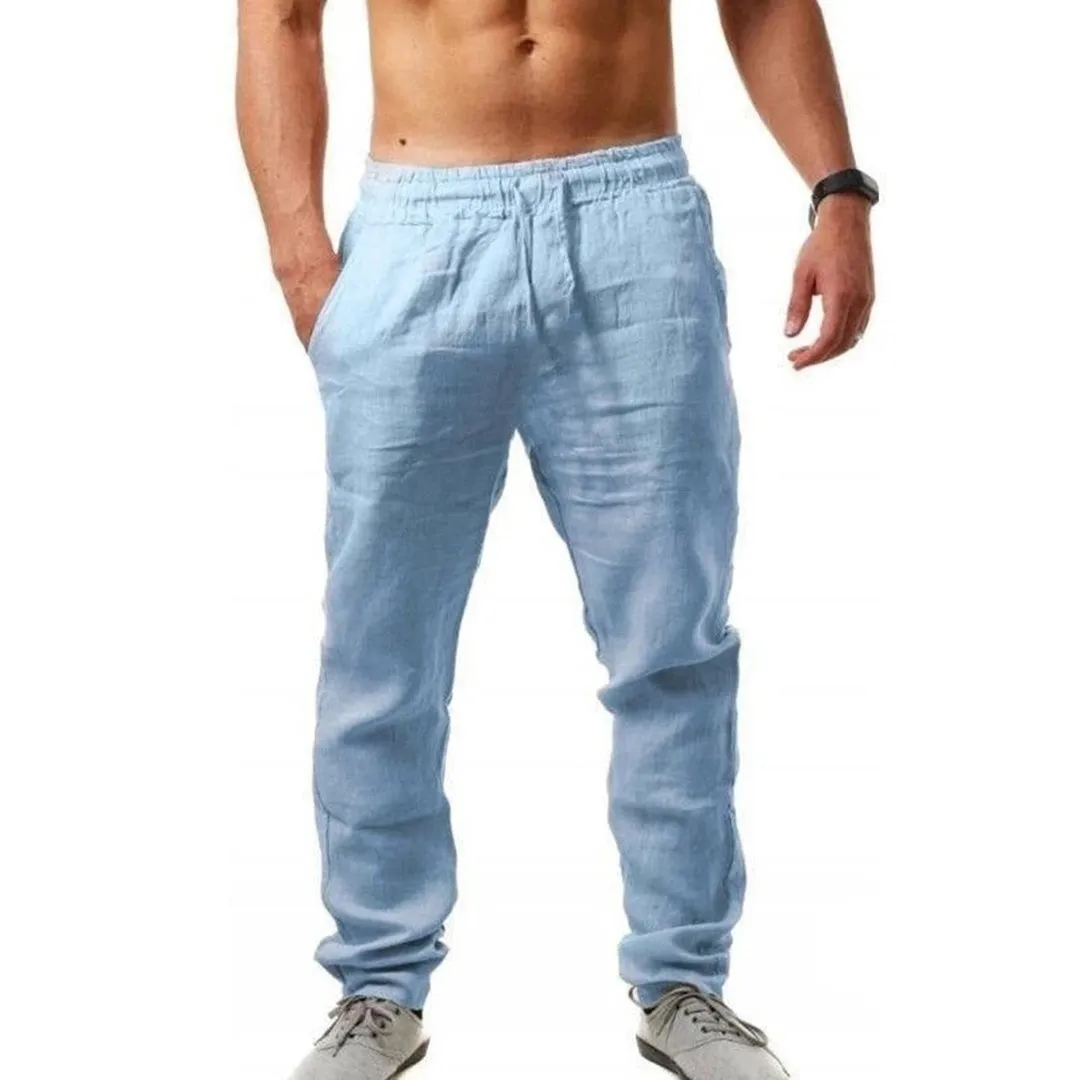 Linen Summer Pants for Men – Lightweight and Breathable – Ethan
