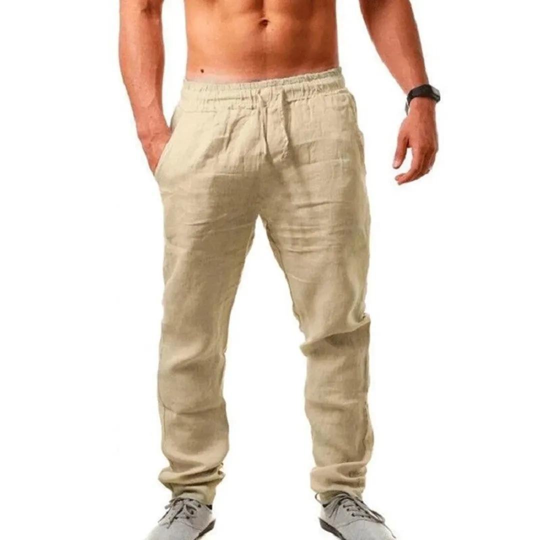 Linen Summer Pants for Men – Lightweight and Breathable – Ethan