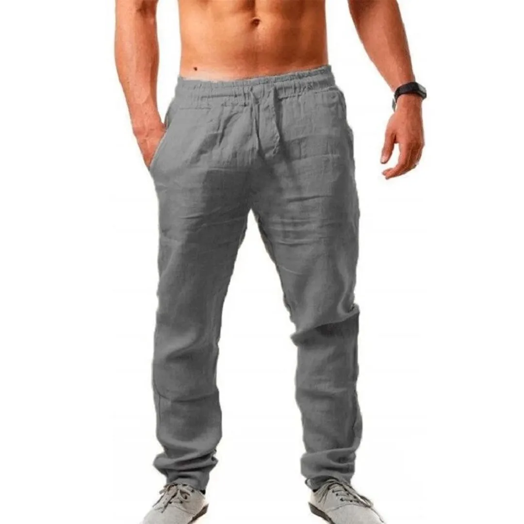 Linen Summer Pants for Men – Lightweight and Breathable – Ethan