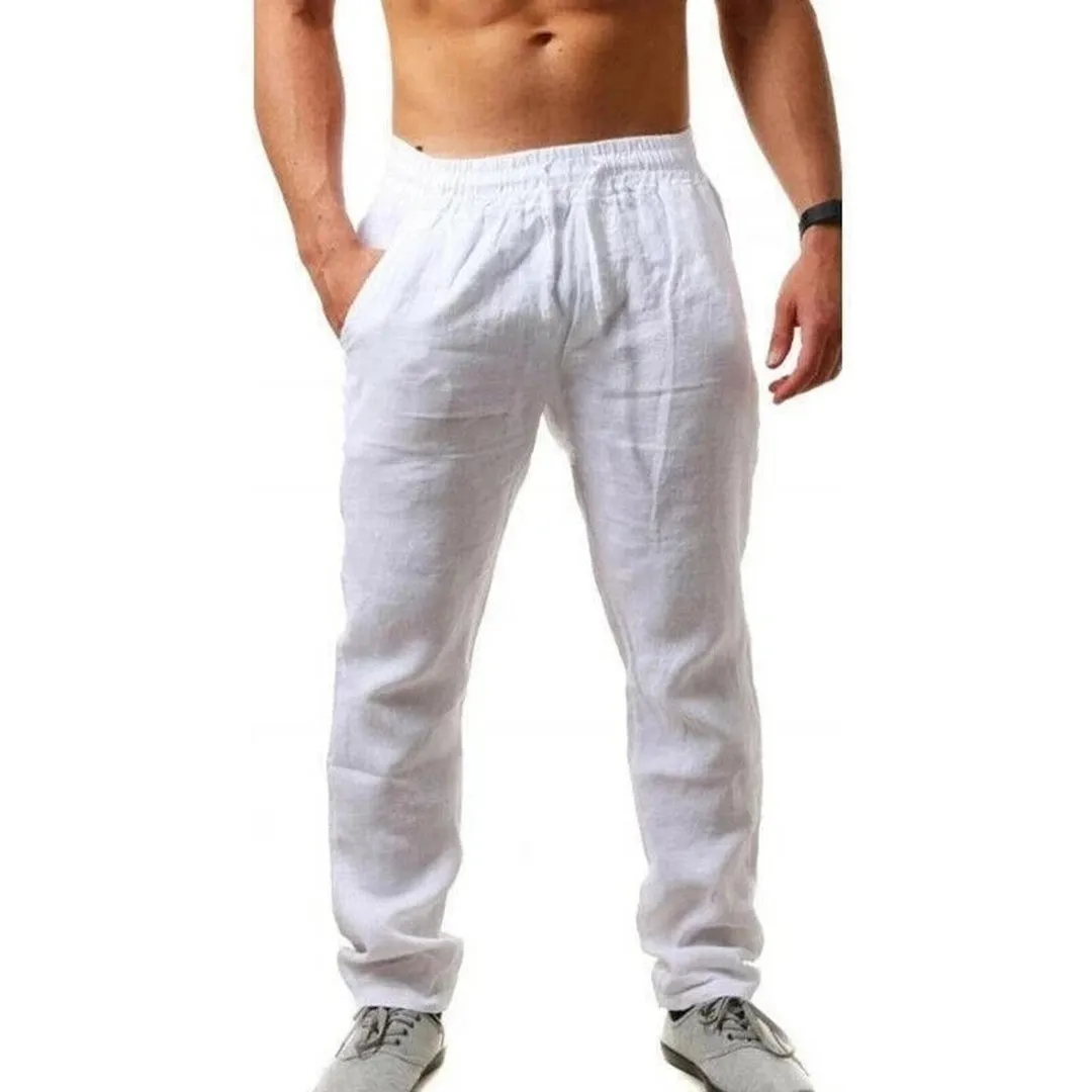 Linen Summer Pants for Men – Lightweight and Breathable – Ethan