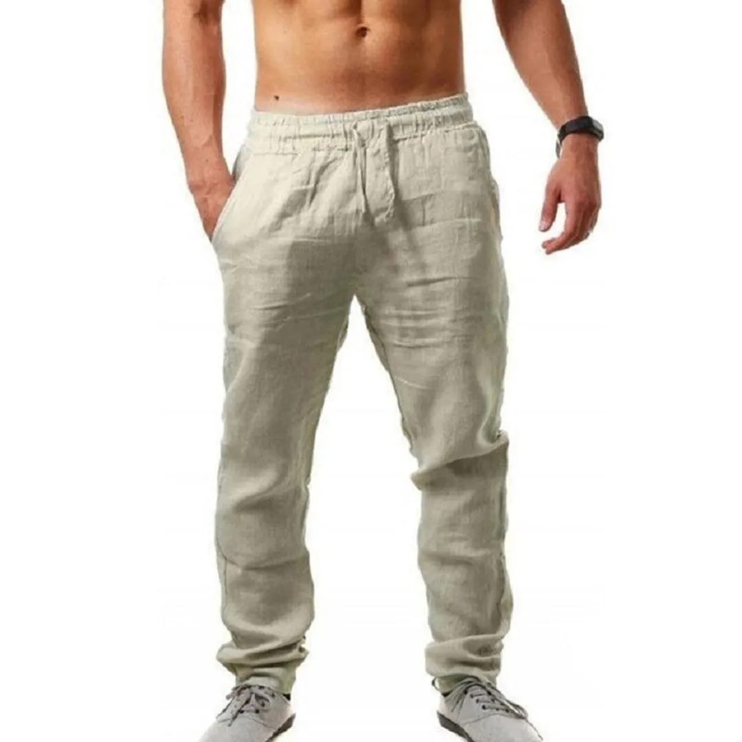Linen Summer Pants for Men – Lightweight and Breathable – Ethan