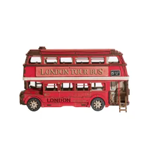 London Tour Bus TGM02  Rolife 3D Wooden Puzzle