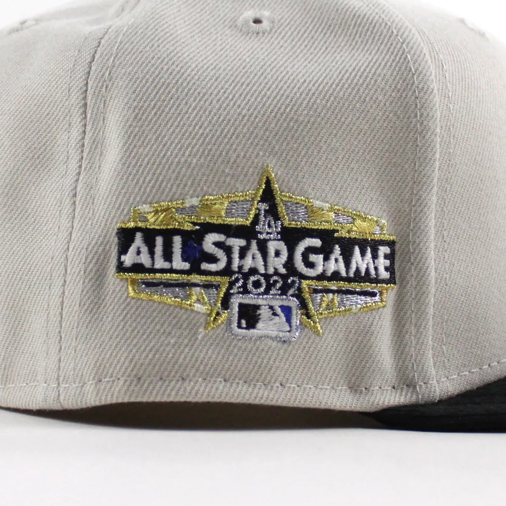 Los Angeles Dodgers 2022 All Star Game New Era 59Fifty Fitted Hat (Stone Black Green Under Brim)