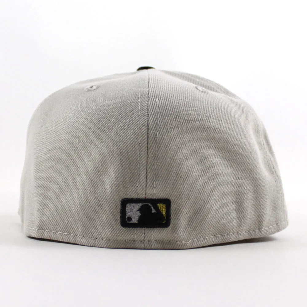 Los Angeles Dodgers 2022 All Star Game New Era 59Fifty Fitted Hat (Stone Black Green Under Brim)