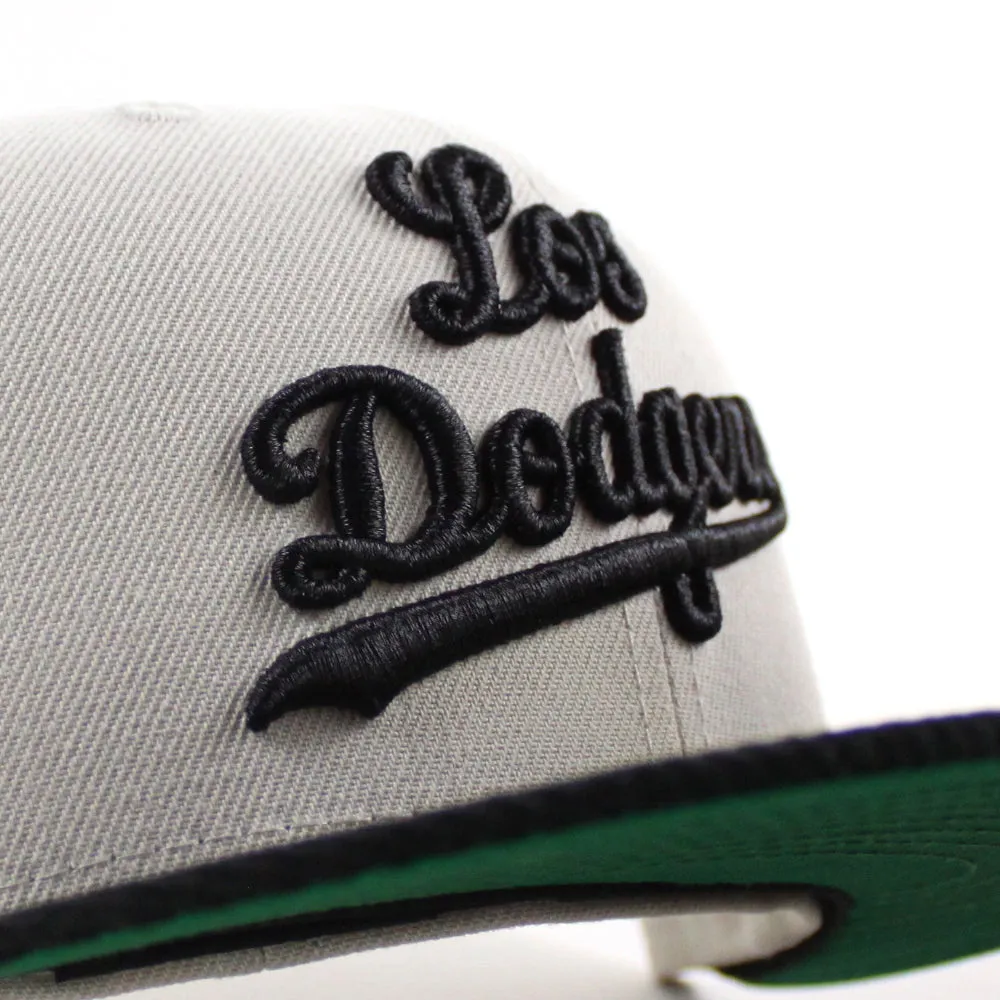 Los Angeles Dodgers 2022 All Star Game New Era 59Fifty Fitted Hat (Stone Black Green Under Brim)