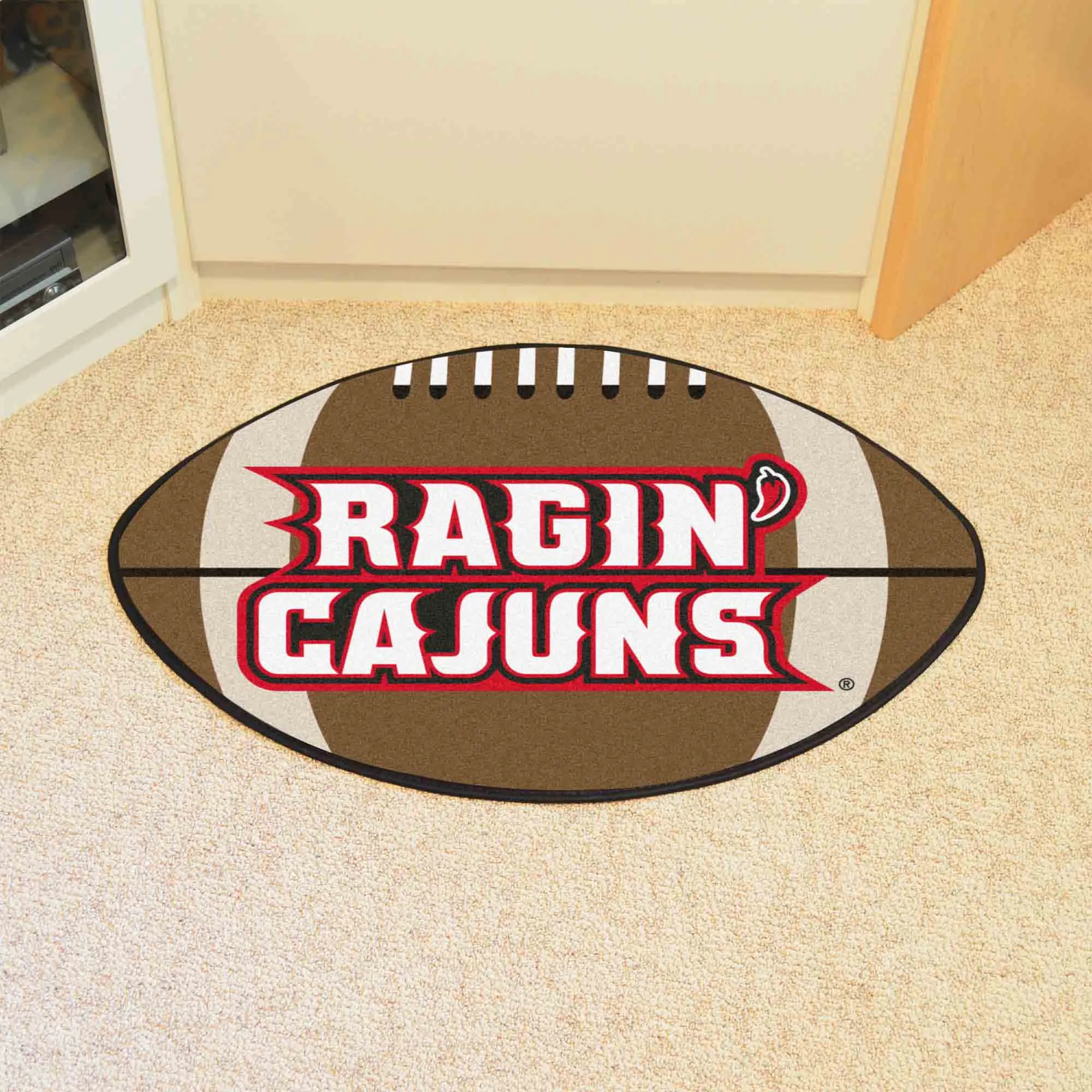 Louisiana-Lafayette Football Mat