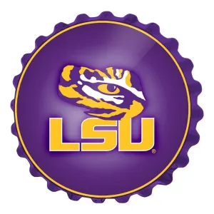 LSU Tigers: Bottle Cap Wall Sign