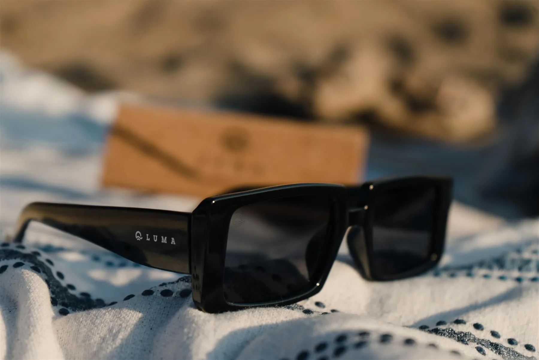 Luma Watergate Recycled Sunglasses - Black