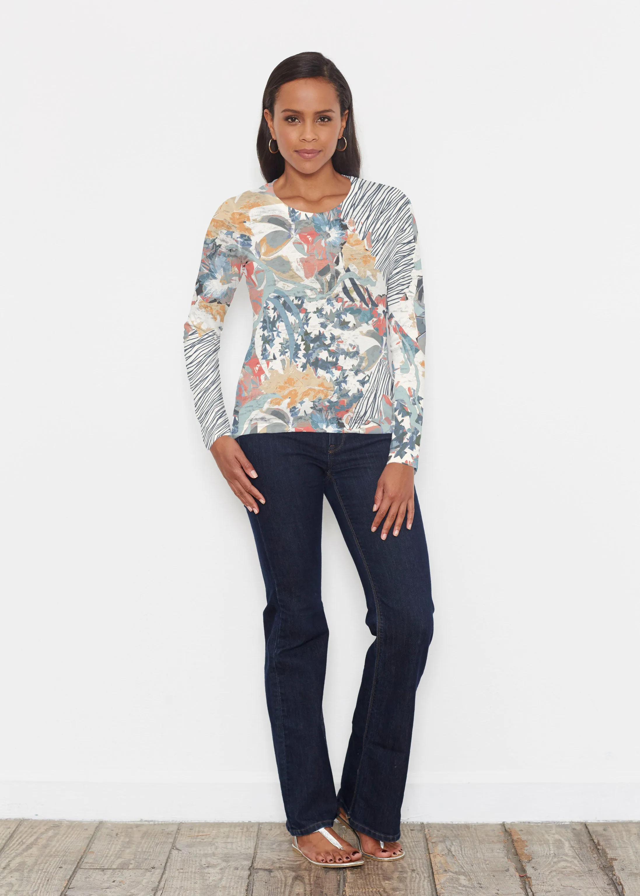 Maddy Sketch (8065) ~ Signature Long Sleeve Crew Shirt