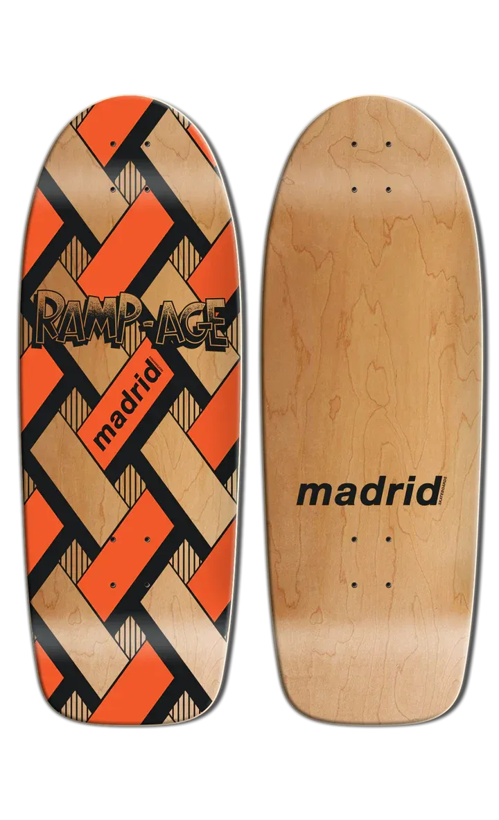 MADRID ORIGINAL RAMP-AGE SKATEBOARD DECK