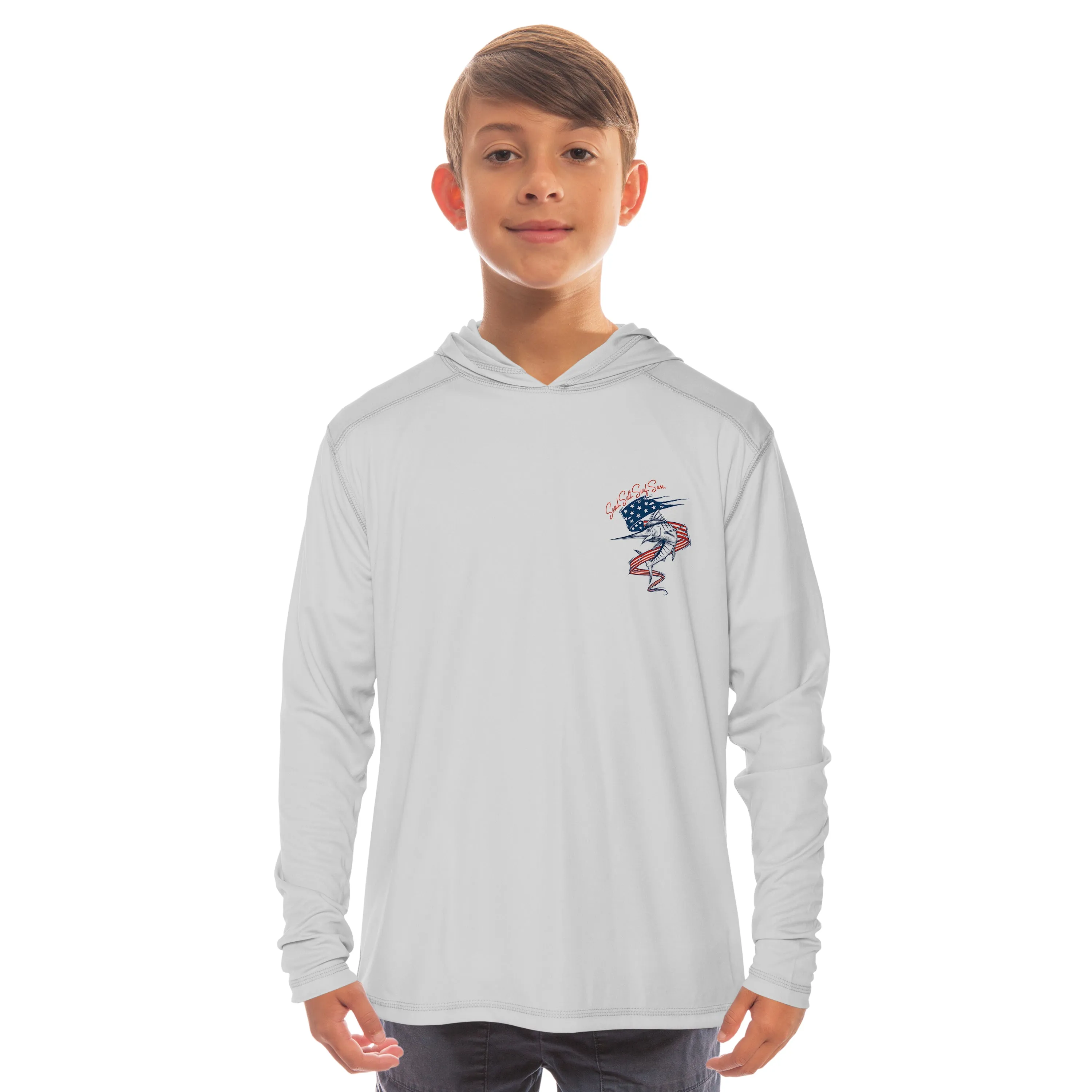 Marlin Flag Youth Solar Hoodie